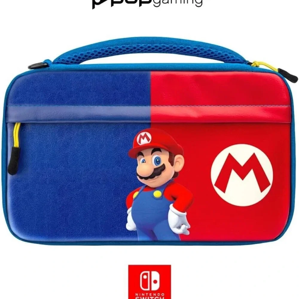Officially Licensed Switch Commuter Case - Mario - Semi-Hardshell Pro NWOT!